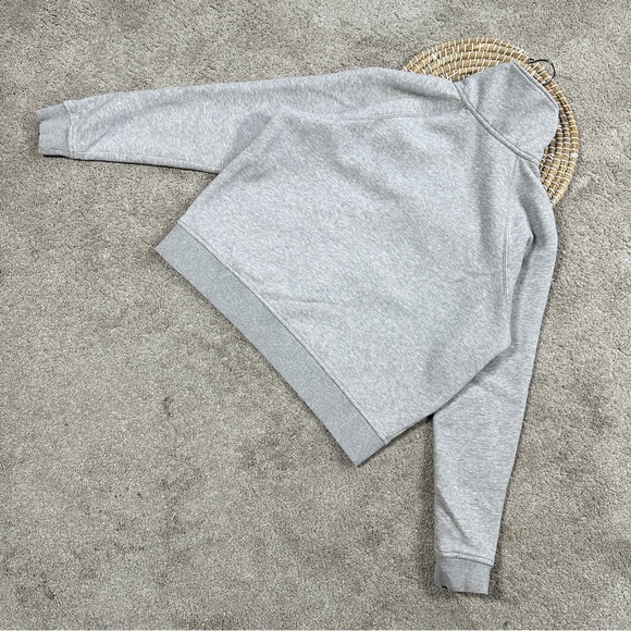 Vuori Women’s Organic Cotton Restore Half Zip Pullover in Light Heather Grey M - Picture 9 of 14